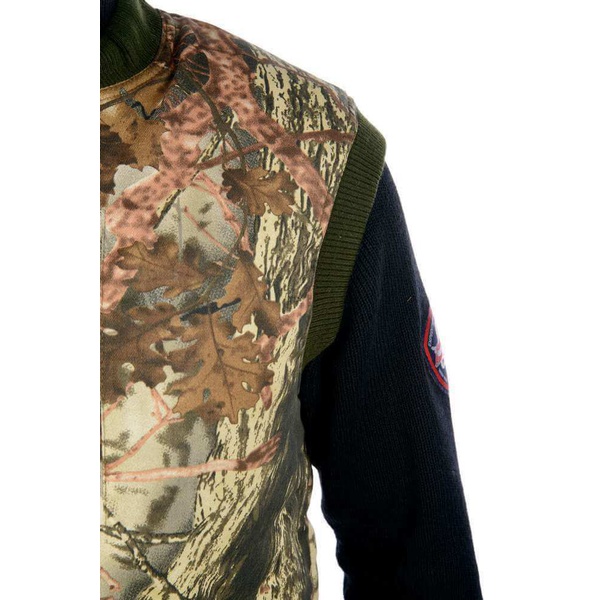 Жилет с подогревом RedLaika RL-H-03 серый каштан, 2 USB модуля, с регулятором, без Power Bank