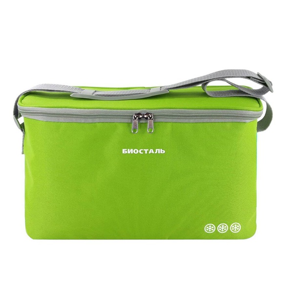 Термосумка Biostal Кантри зелёный, 10 л
