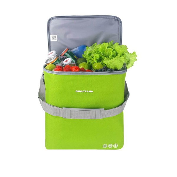 Термосумка Biostal Кантри зелёный, 20 л