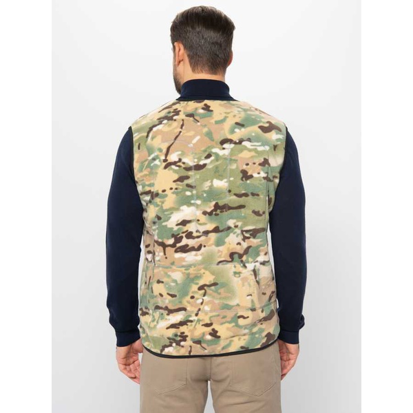 Жилет флисовый с подогревом RedLaika RL-03-FH1 (камуфляж) 8-30 часов, ДУ (4400 мАч)