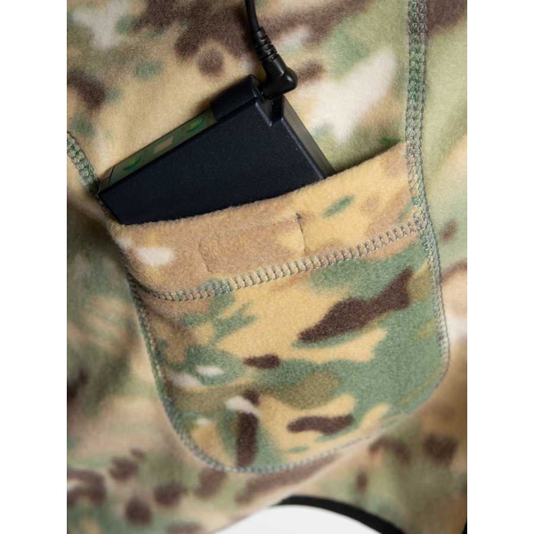 Жилет флисовый с подогревом RedLaika RL-03-FH1 (камуфляж) 8-30 часов, ДУ (4400 мАч)