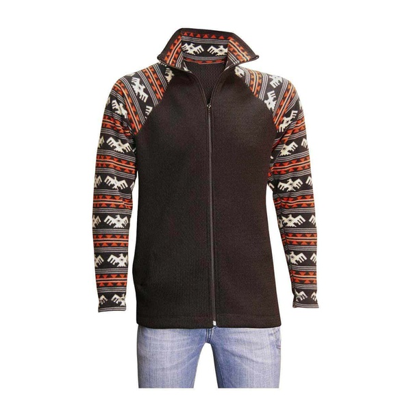 Фуфайка шерстяная с подогревом RedLaika Arctic Merino Wool RL-TM-07 (рукава флис) 3 USB модуля, с регулятором, без PowerBank