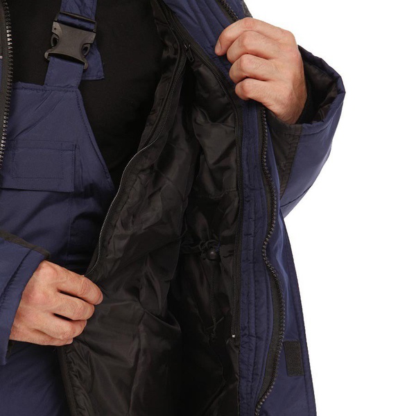 Костюм с подогревом Redlaika Универсал синий, 8-30 часов, ДУ (6000 мАч)