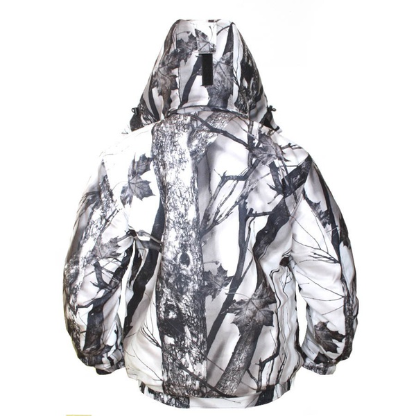 Куртка с подогревом RedLaika RL-KM-01 белый лес, 8-30 часов (6000 mAh)