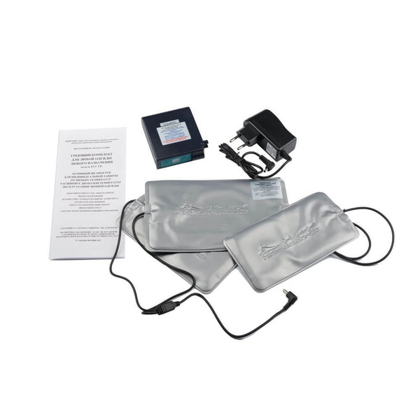 Куртка с подогревом RedLaika RL-KM-01 белый лес, 8-30 часов (6000 mAh)