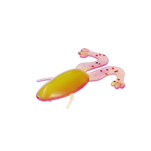 Лягушка Helios Crazy Frog (9 см) фиолетовый/кислый лимон