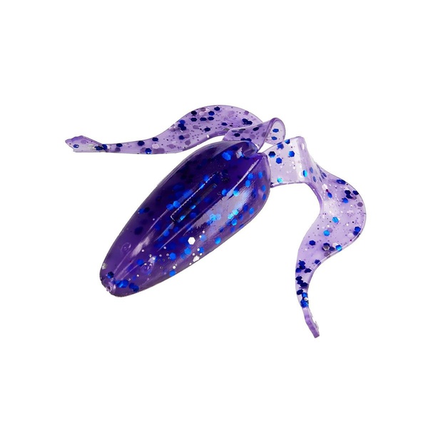 Лягушка Helios Frog (6.5 см) фиолетовый/серебряные блестки