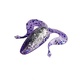 Лягушка Helios Frog (6.5 см) фиолетовый/серебряные блестки. Фото 2