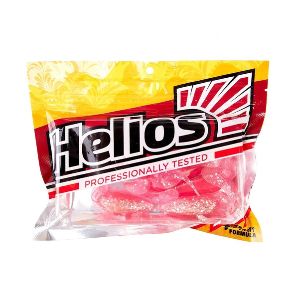 Лягушка Helios Frog (6.5 см) розовый/серебряные блестки