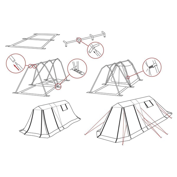 Палатка Alexika Victoria 5 Luxe