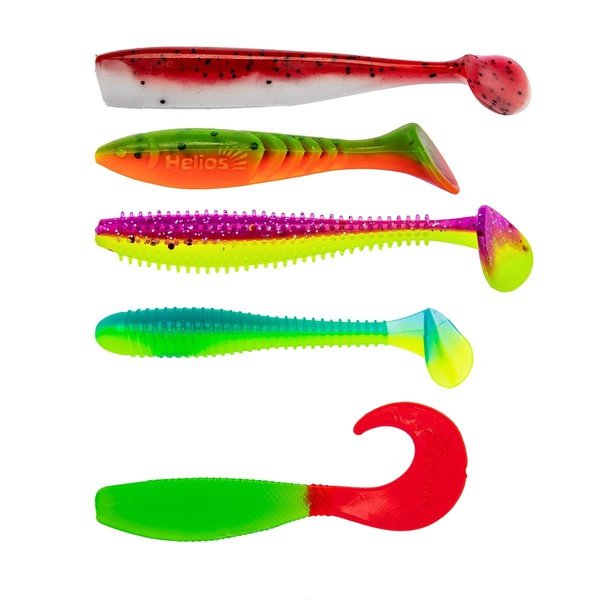 Набор приманок на щуку Helios Озеро (5шт/упак) set 1