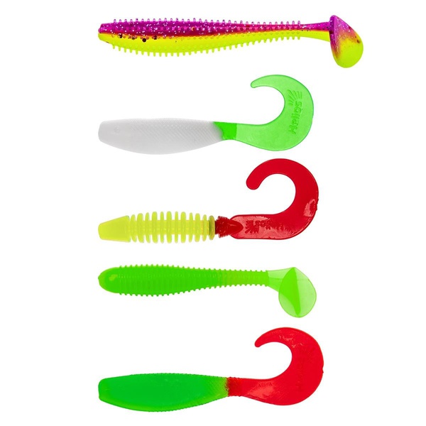 Набор приманок Helios Хищник/Озеро (5шт/упак) set 2