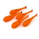 Рыбка поролоновая Helios 9 см (на офсет.крючке) оранжевый. Фото 5