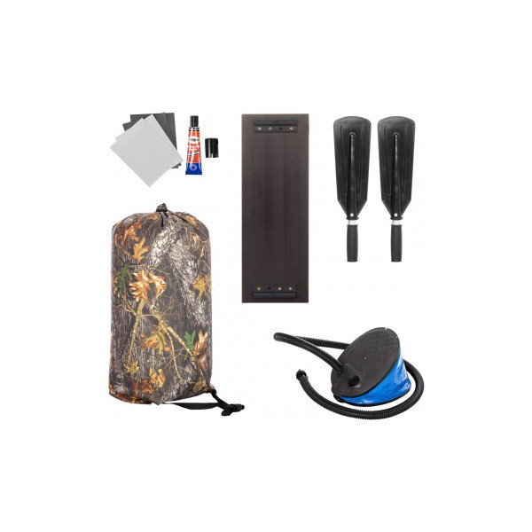 Лодка Тонар Бриз 190 (с гребками) бело/серый