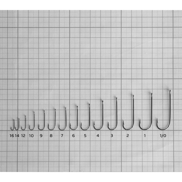 Крючок Helios Aberdeen с кольцом (цвет BN, 10шт) №6