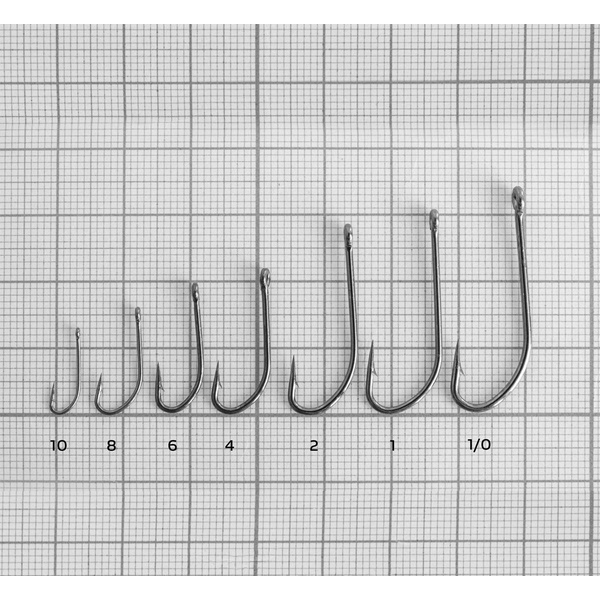 Крючок Helios Limerick с кольцом (цвет BN, 10шт) №10