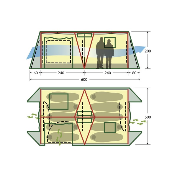 Палатка Alexika Victoria 10