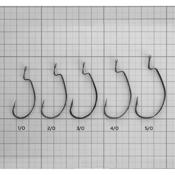 Крючок офсетный Helios (цвет BN, 5шт) №5/0