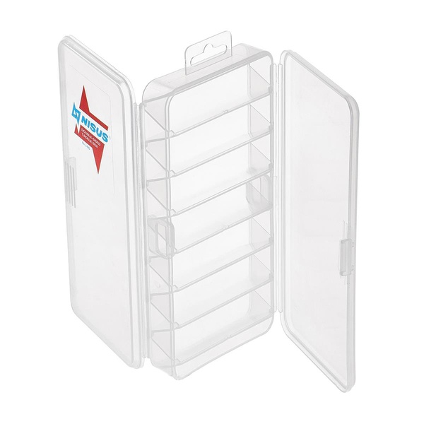 Коробка Nisus для приманок N-L-65 (двухсторонняя)