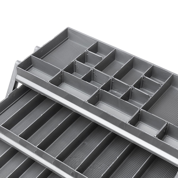 Ящик для инструментов Helios трёхполочный оранжевый