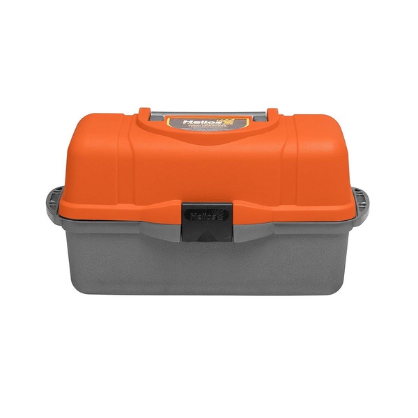 Ящик рыболова Helios трехполочный оранжевый