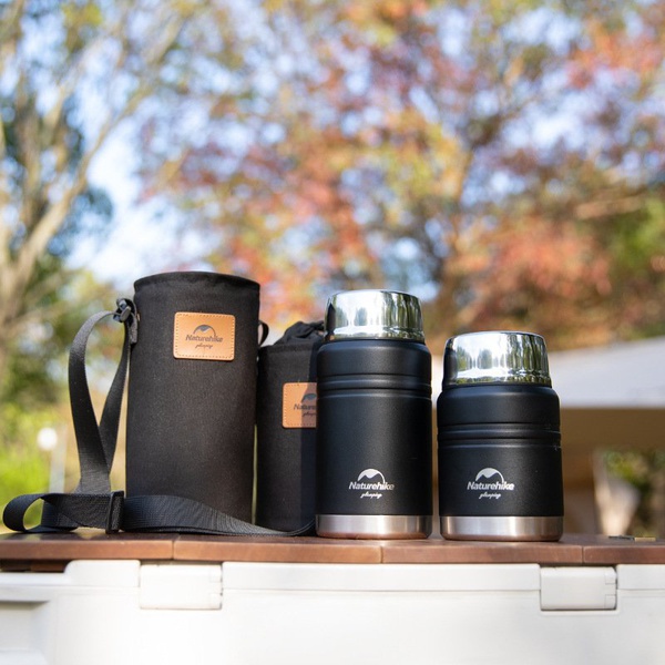 Термос Naturehike NH20SJ041 Чёрный, 500 мл