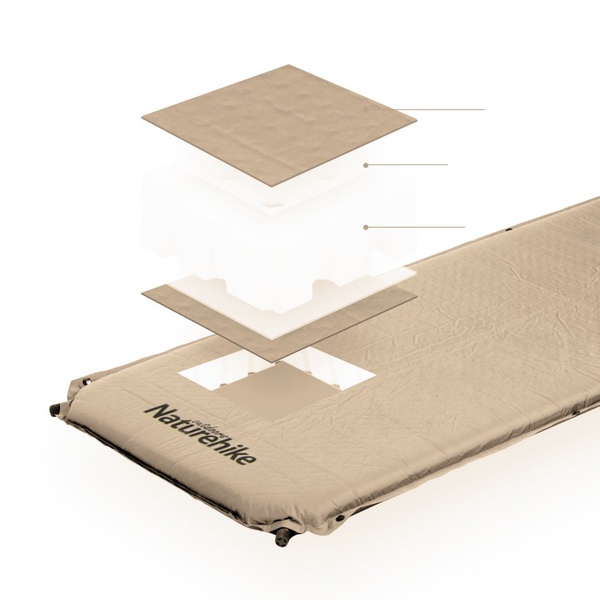 Коврик самонадувающийся Naturehike D03 Beige
