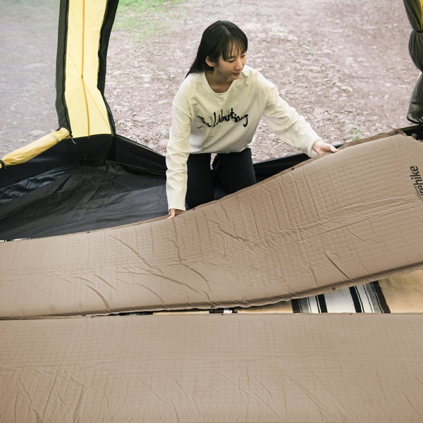 Коврик самонадувающийся Naturehike D03 Beige