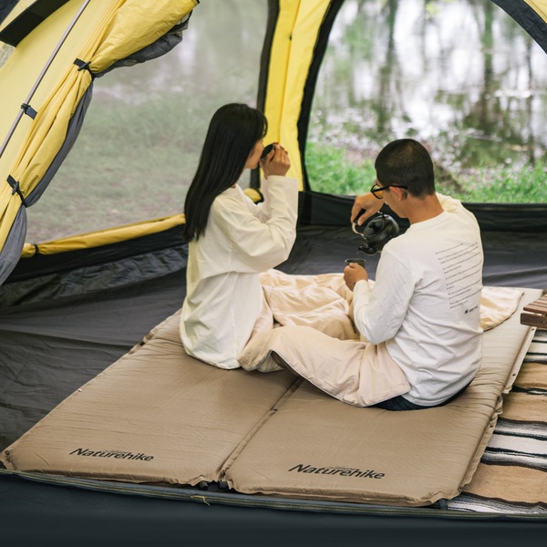 Коврик самонадувающийся Naturehike D03 Beige