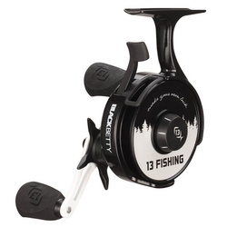 Катушка 13 Fishing FreeFall Carbon - Inline Ice Fishing Reel - Northwoods Edition RH Retrieve