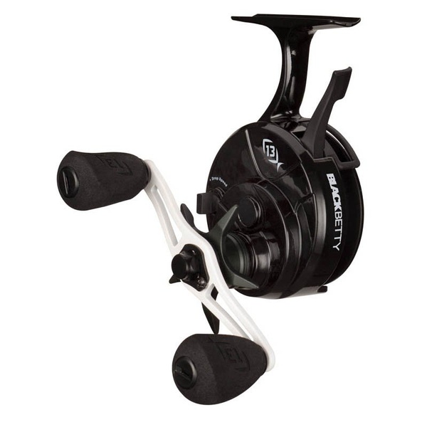 Катушка 13 Fishing FreeFall Carbon - Inline Ice Fishing Reel - Northwoods Edition RH Retrieve