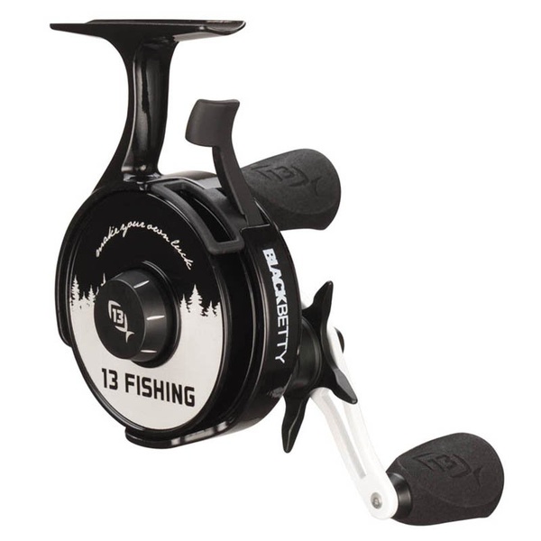 Катушка 13 Fishing FreeFall Carbon - Inline Ice Fishing Reel - Northwoods Edition LH Retrieve