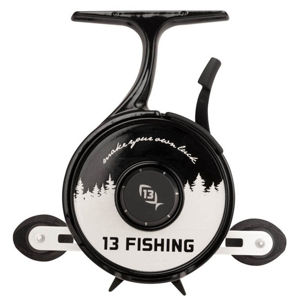 Катушка 13 Fishing FreeFall Carbon - Inline Ice Fishing Reel - Northwoods Edition LH Retrieve