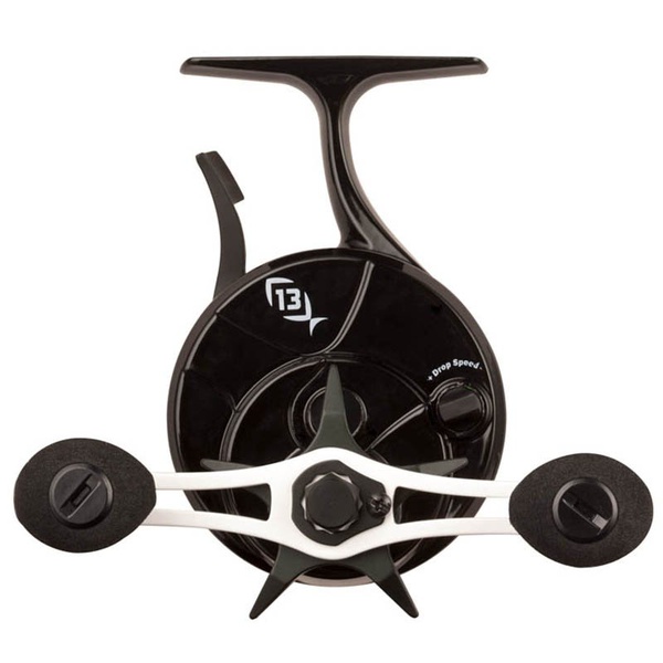Катушка 13 Fishing FreeFall Carbon - Inline Ice Fishing Reel - Northwoods Edition LH Retrieve