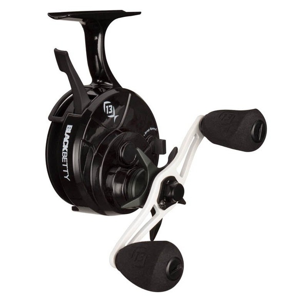 Катушка 13 Fishing FreeFall Carbon - Inline Ice Fishing Reel - Northwoods Edition LH Retrieve
