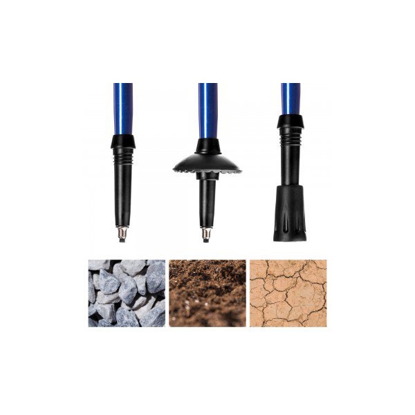 Палки треккинговые Тонар YJQT-32-Blue (51-110 см) синий