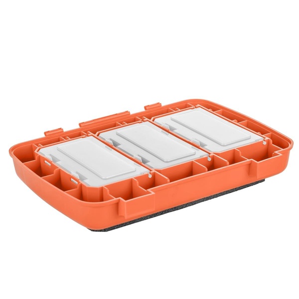 Крышка Helios для ящиков FishBox 10л односекционного оранжевый