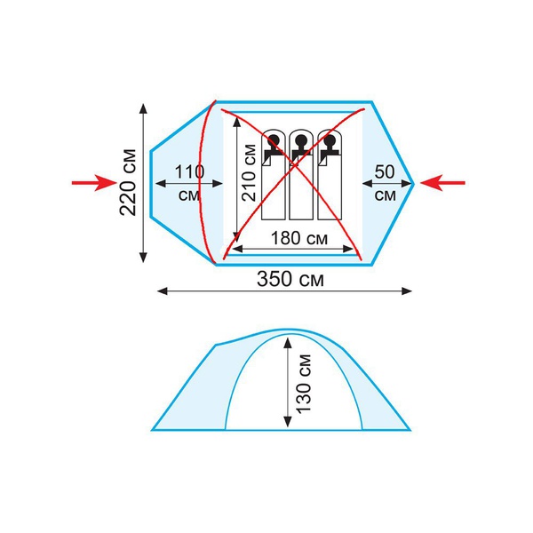 Палатка Tramp Lair 3