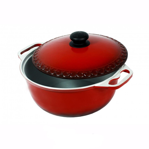 Кастрюля Силумин Азиатка (с крышкой) 3 л