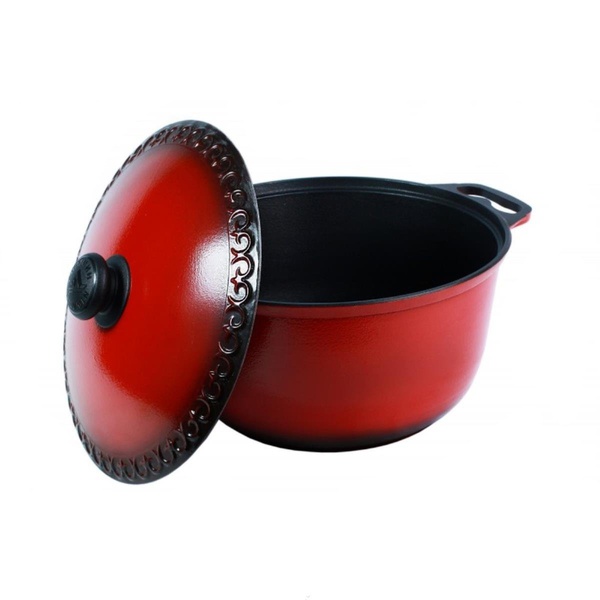 Кастрюля Силумин Азиатка люкс (с крышкой, антипригар. покрытием) 4 л