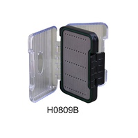 Коробка Волжанка H0809 (10.8x7.8x3.2см, двухсторонняя) черный/синий, С