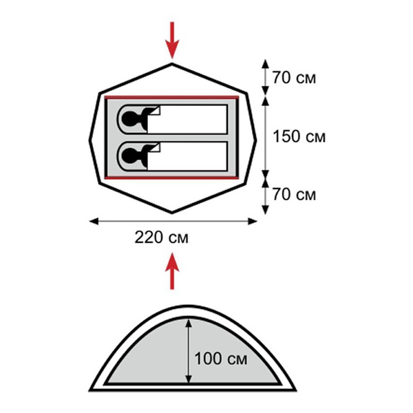 Палатка Tramp Wild 2