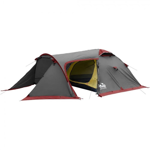 Палатка Tramp Cave 3 V2 серый