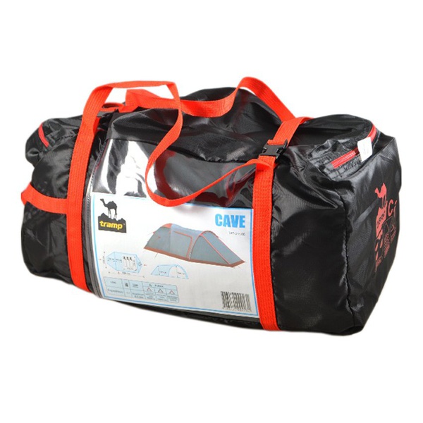 Палатка Tramp Cave 3 V2 серый