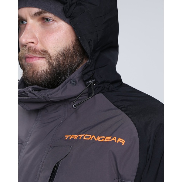Костюм Тритон Pro Angler -15°С Серый/Чёрный