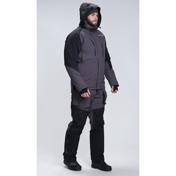 Костюм Тритон Pro Angler -15°С Серый/Чёрный