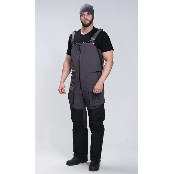 Костюм Тритон Pro Angler -15°С Серый/Чёрный