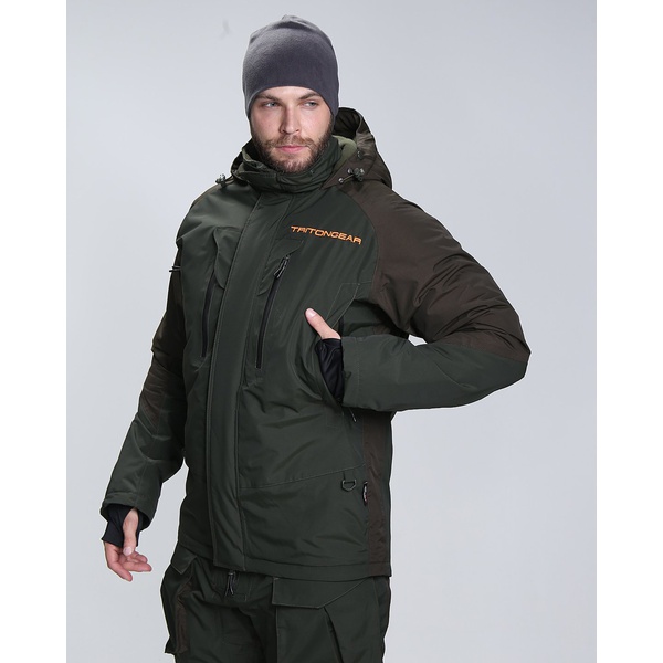 Костюм Тритон Pro Angler -15°С Хаки/Коричневый