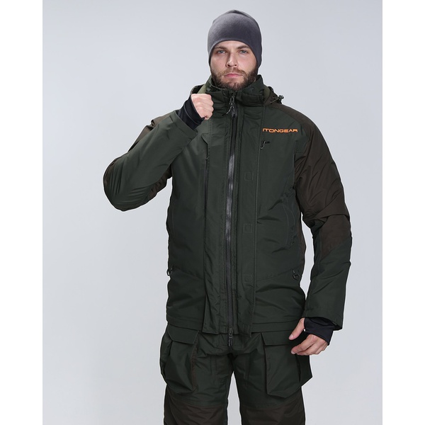 Костюм Тритон Pro Angler -15°С Хаки/Коричневый