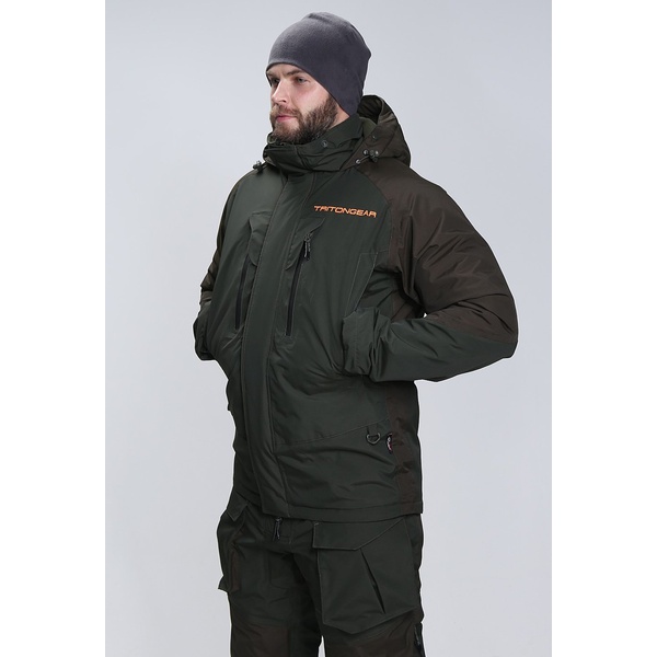 Костюм Тритон Pro Angler -15°С Хаки/Коричневый